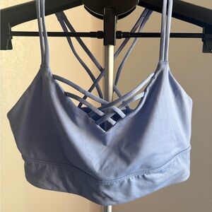 JoyLab Purple Crisscross Sports Bralette